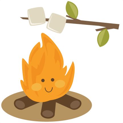 Pin Camper Clipart Campfire Marshmallow #2 - Campfire Smores, Transparent background PNG HD thumbnail
