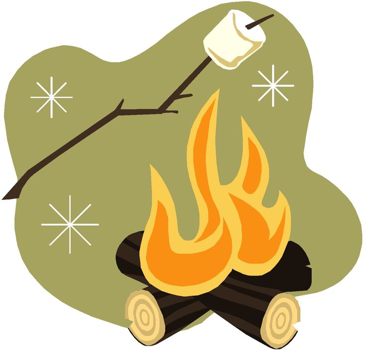 Pin Camper Clipart Campfire Marshmallow #8 - Campfire Smores, Transparent background PNG HD thumbnail