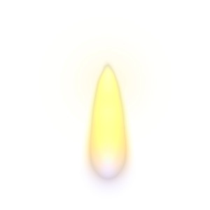 Candle Flame Tube - Candle Flame, Transparent background PNG HD thumbnail