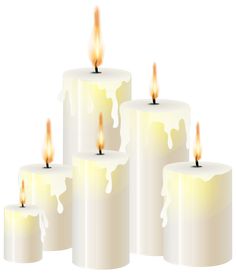 White Candles Png Clip Art - Candle, Transparent background PNG HD thumbnail