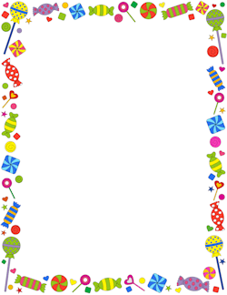 Candy Border - Candy Border, Transparent background PNG HD thumbnail