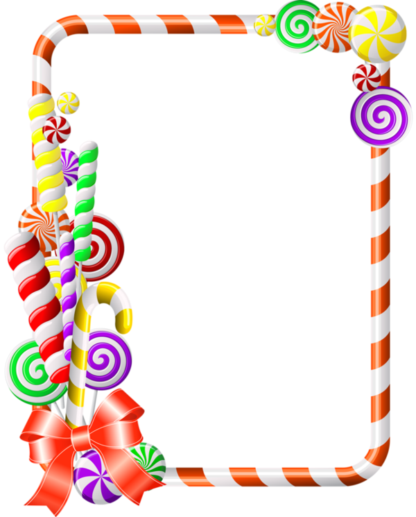 Clipart Of Frame With Colorful Candies.   Search Clip Art, Illustration Murals, Drawings And Vector Eps Graphics Images   - Candy Border, Transparent background PNG HD thumbnail
