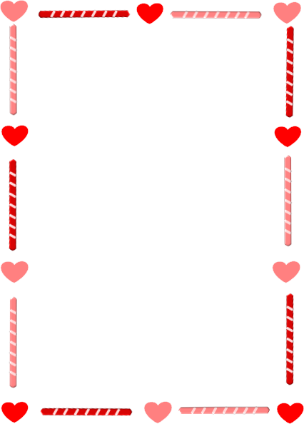 Heart Border Heart And Candy Border Clip Art At Clker Vector Clip Art Science Clipart - Candy Border, Transparent background PNG HD thumbnail