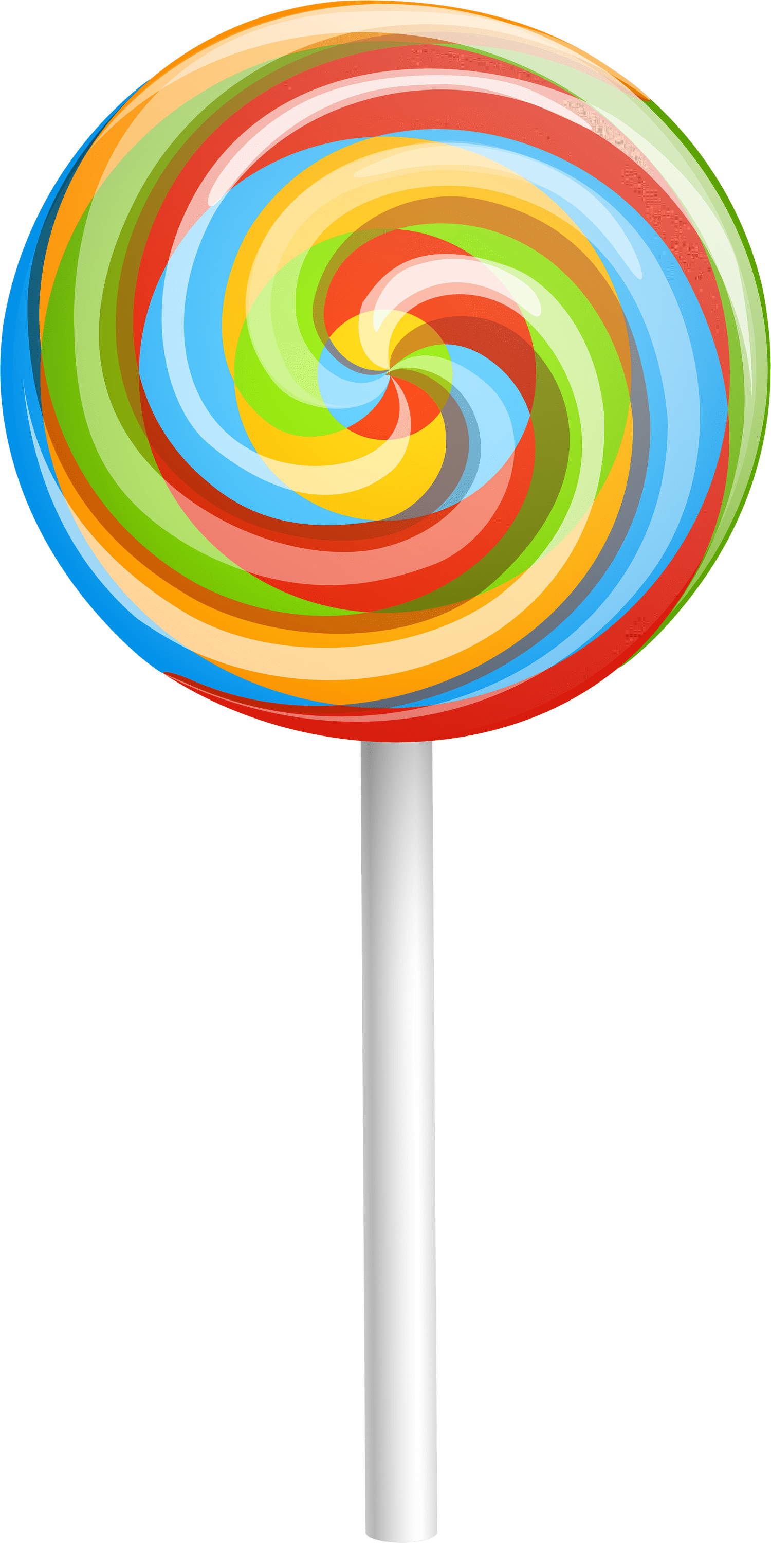 Large Lollipop - Candy, Transparent background PNG HD thumbnail