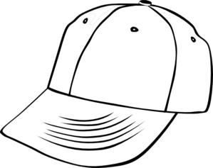 Baseball Cap Clip Art - Cap Black And White, Transparent background PNG HD thumbnail