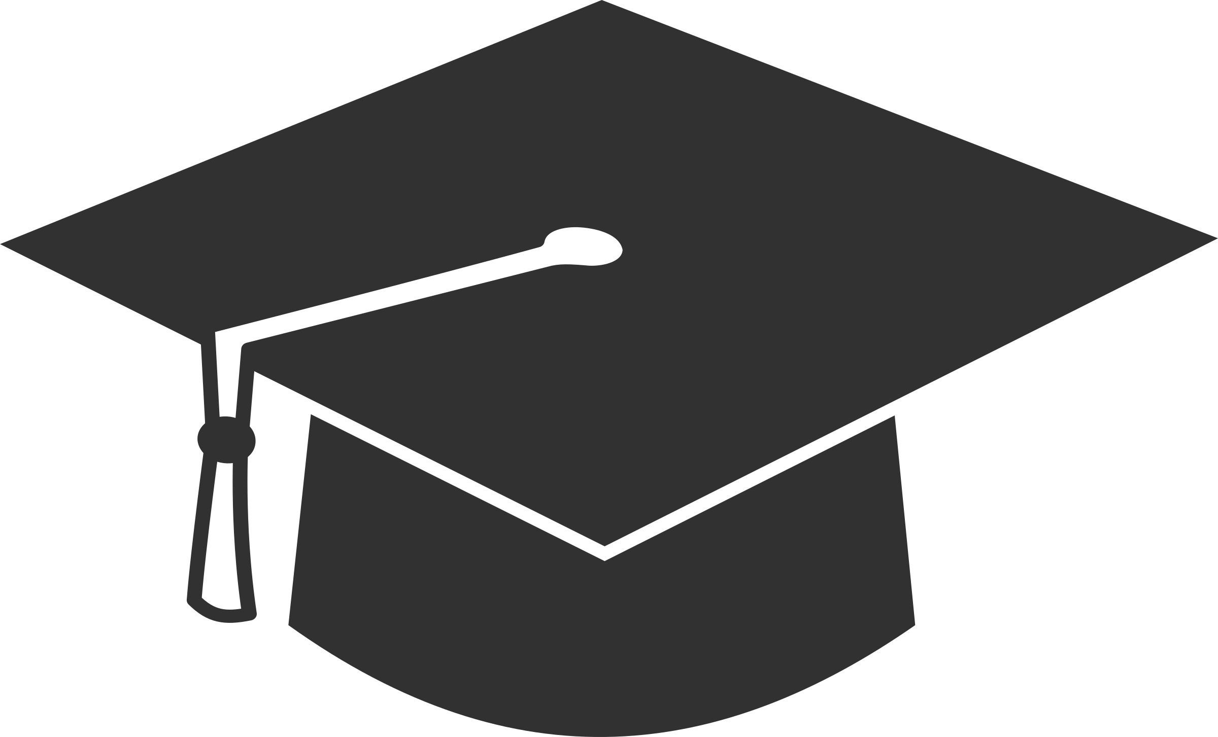 This Free Icons Png Design Of Minimliast Graduation Hat Hdpng.com  - Cap Black And White, Transparent background PNG HD thumbnail
