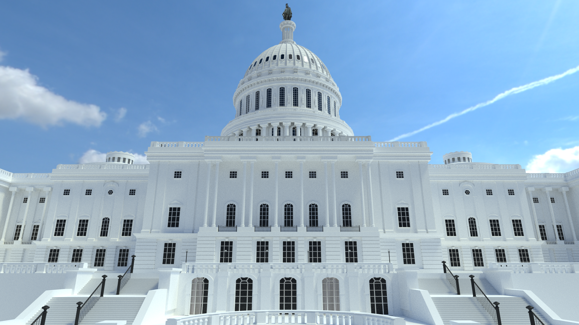 I Tried To Make The U.s. Capitol Building. - Capitol Building, Transparent background PNG HD thumbnail