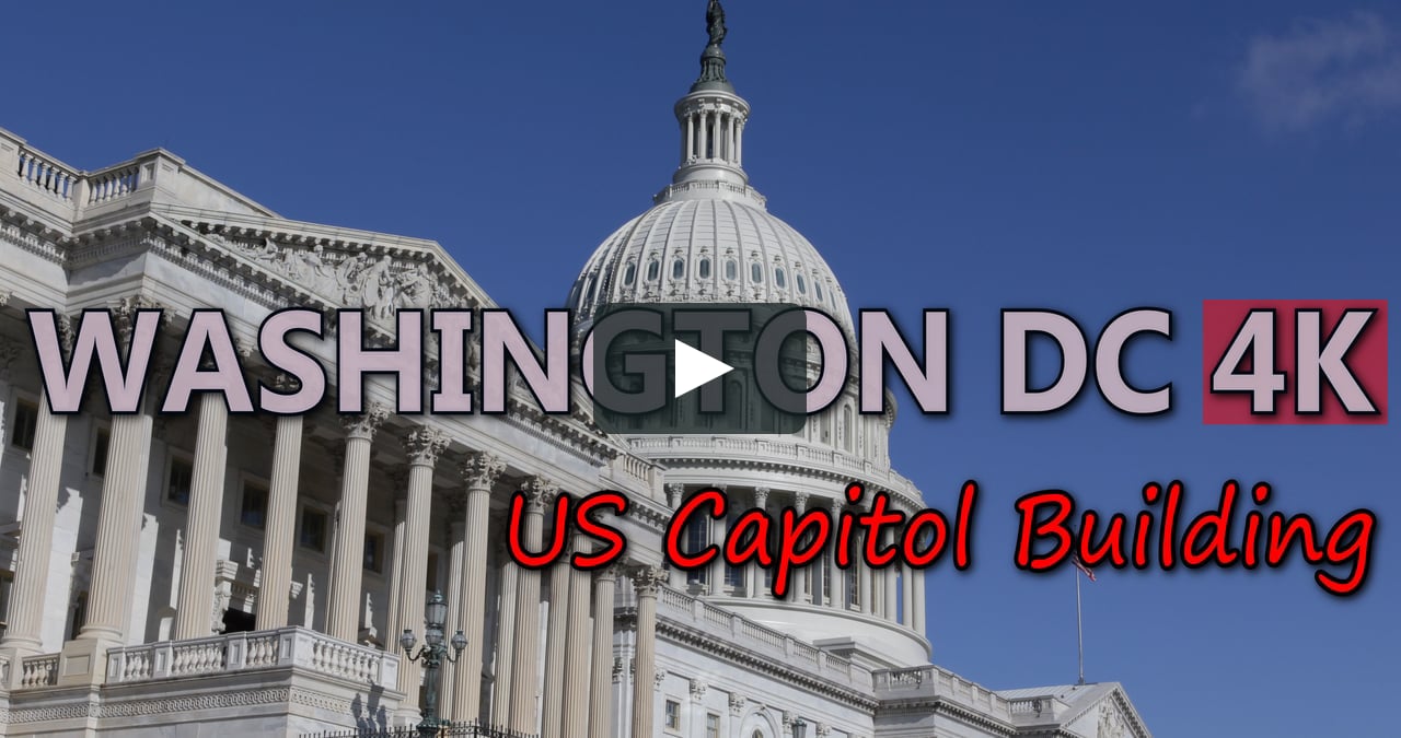 Uhd Ultra Hd 4K Video Stock Footage Washington Dc United States Us Capitol Building Aerial View City On Vimeo - Capitol Building, Transparent background PNG HD thumbnail