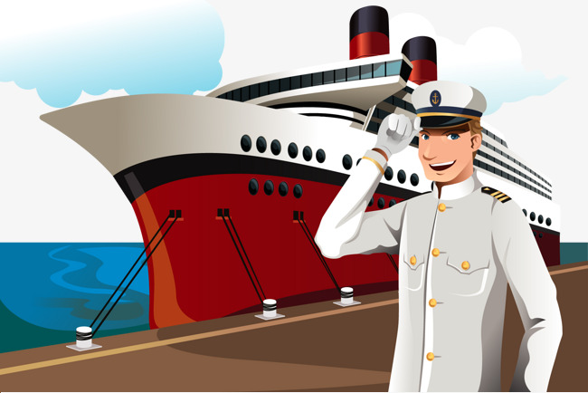 Vector Ship, Steamship, Captain, Ferry Png And Vector - Captain Of A Ship, Transparent background PNG HD thumbnail