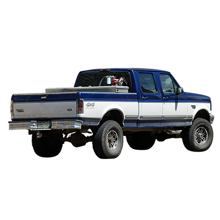 Car Driving Away Png - A Blue And White Pickup Truck Driving Away From You, Me, The Photographeru2026, Transparent background PNG HD thumbnail