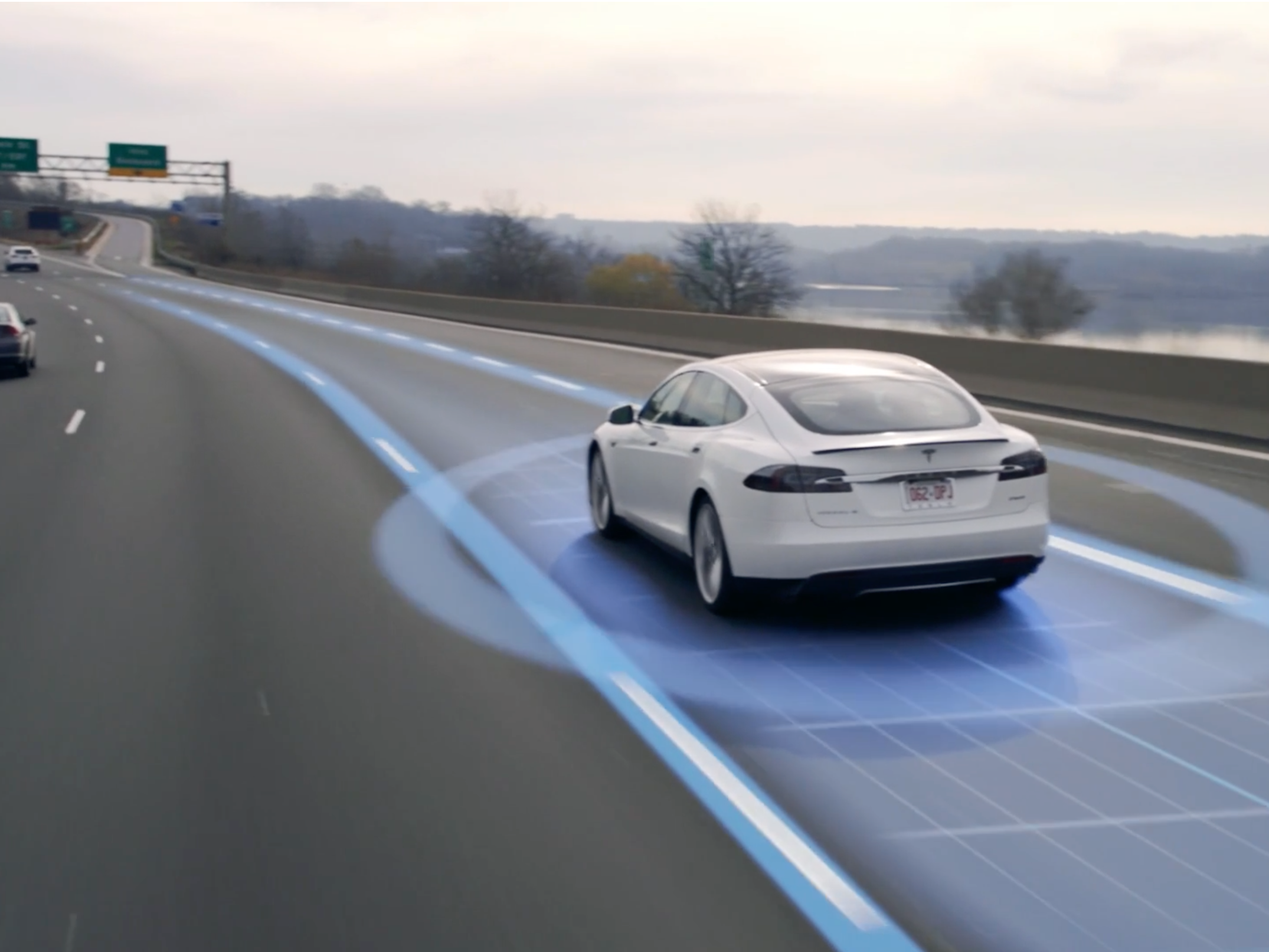Car Driving Away Png - Image Result For Tesla Self Driving, Transparent background PNG HD thumbnail