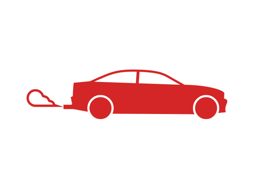 Car Emissions Vector Sign - Car Emission, Transparent background PNG HD thumbnail