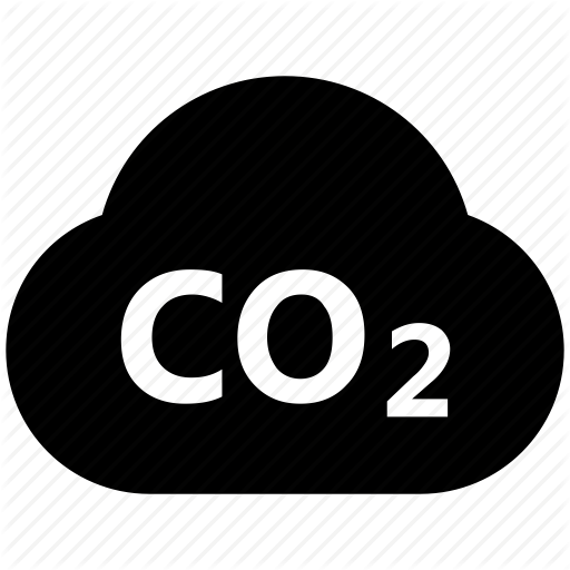 Carbon Cloud, Cloud, Co2 Emission, Co2 Formula, Dioxide, Ecology Waste Icon - Car Emission, Transparent background PNG HD thumbnail