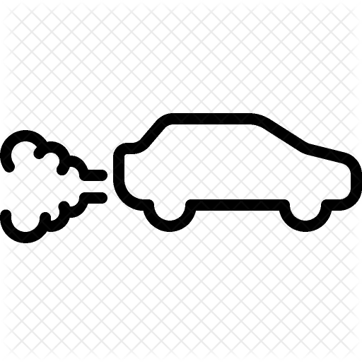 Emission Icon - Car Emission, Transparent background PNG HD thumbnail