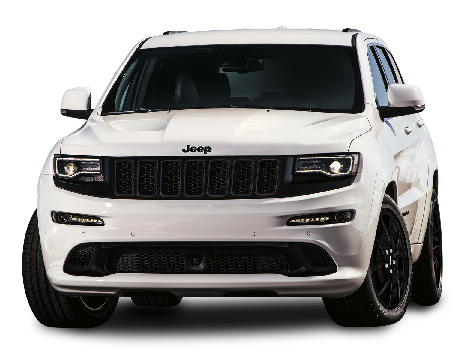 Jeep Grand Cherokee Srt White Car Png Image - Car, Transparent background PNG HD thumbnail