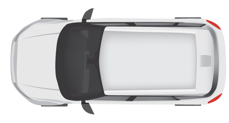 White Modern Car Top View Image #34878 - Car Top, Transparent background PNG HD thumbnail