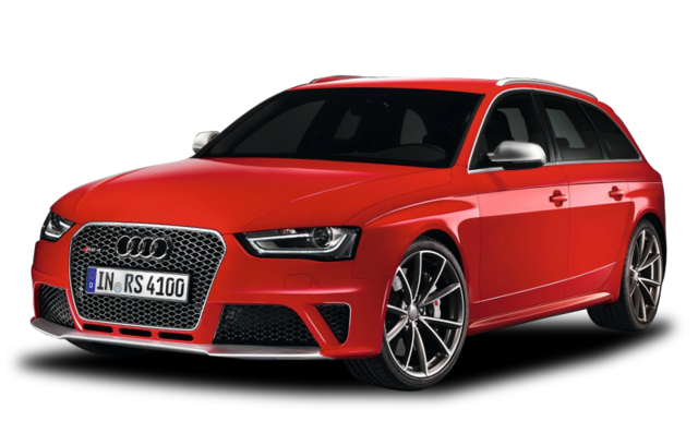 Download Red Audi Car PNG Ima