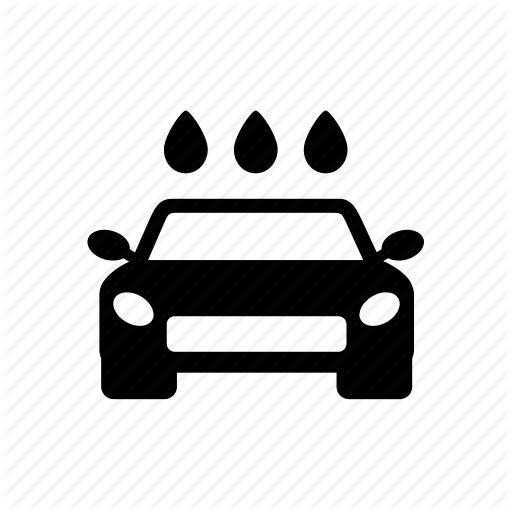 Car, Car Wash, Clean, Service, Wash Icon - Car Wash Black And White, Transparent background PNG HD thumbnail