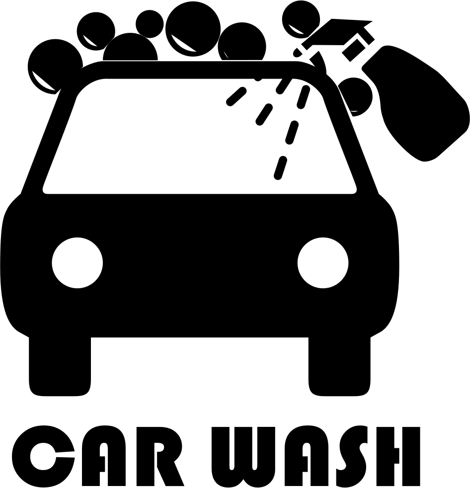 Car Wash Comments - Car Wash Black And White, Transparent background PNG HD thumbnail
