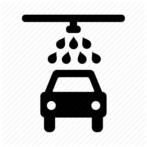 Car, Wash Icon - Car Wash Black And White, Transparent background PNG HD thumbnail