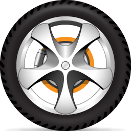 Format: Png - Car Wheel, Transparent background PNG HD thumbnail