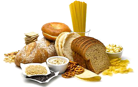 Carbohydrate/Starchy Foods: