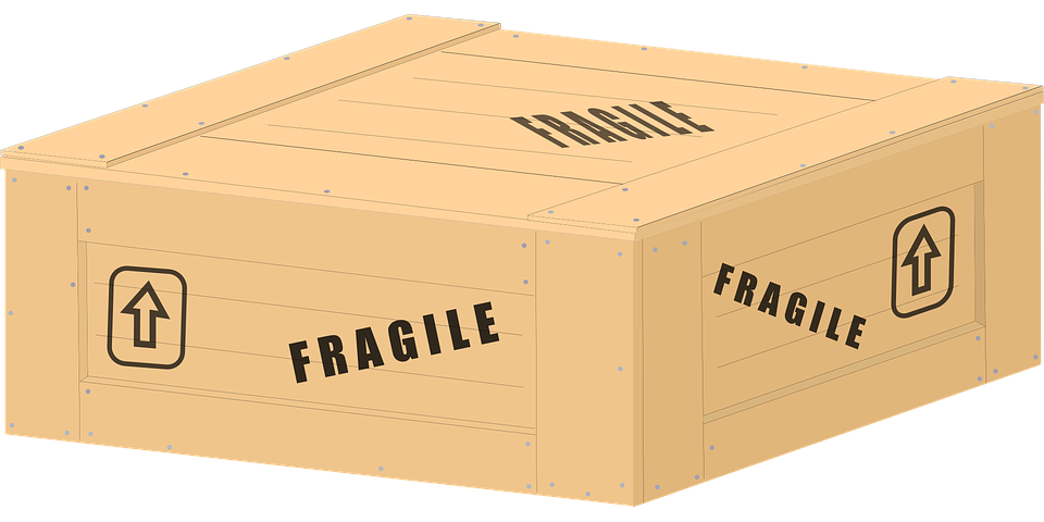 Wooden Box Fragile Box Cargo Crate Wood - Cargo Box, Transparent background PNG HD thumbnail