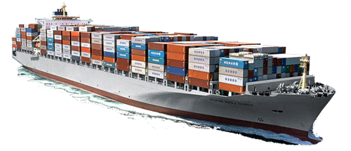 Karbon Ayakizini Hesapla! - Cargo Ship, Transparent background PNG HD thumbnail