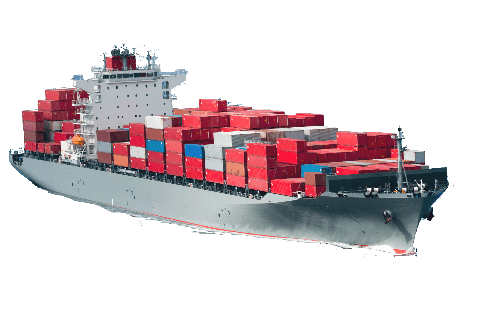 Picture Of Cargo Ship - Cargo Ship, Transparent background PNG HD thumbnail