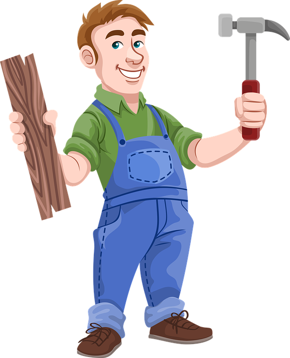 Free Vector Graphic: Carpenter, Hummer, Wood   Free Image On Pixabay   1453880 - Carpentry, Transparent background PNG HD thumbnail