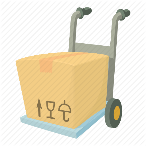 Buy, Carrying Box, Cartoon, Crate, Decoration, Post, Present Icon - Carrying Box, Transparent background PNG HD thumbnail
