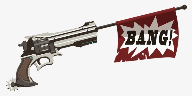 Cartoon Gun, Cartoon, Gun, Metal Png Image And Clipart - Cartoon Gun, Transparent background PNG HD thumbnail
