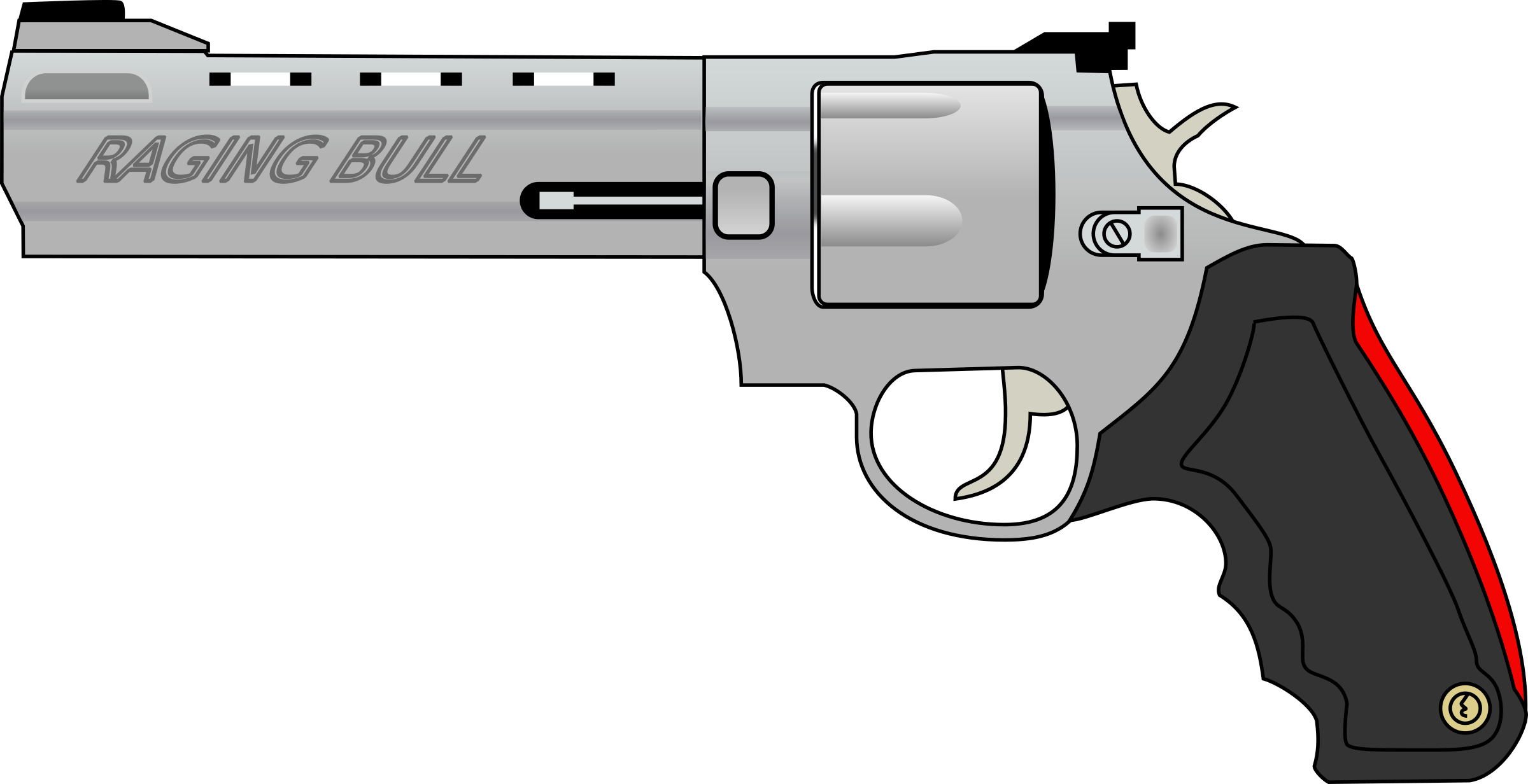 This Free Icons Png Design Of Raging Bull   Gun Hdpng.com  - Cartoon Gun, Transparent background PNG HD thumbnail