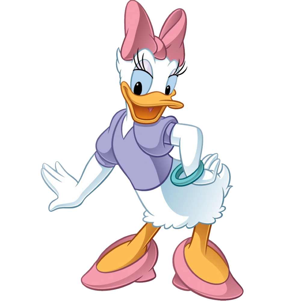 Daisy Duck Png Hd - Cartoon, Transparent background PNG HD thumbnail