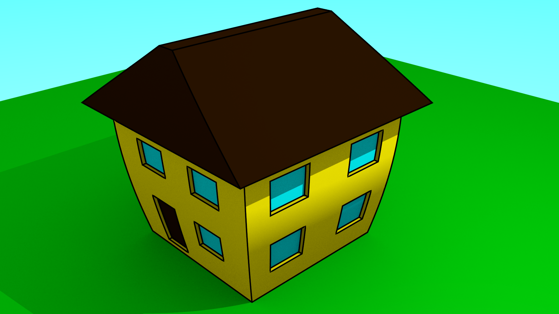 Cartoon House By Cubicay Cartoon House By Cubicay - Cartoon Houses, Transparent background PNG HD thumbnail