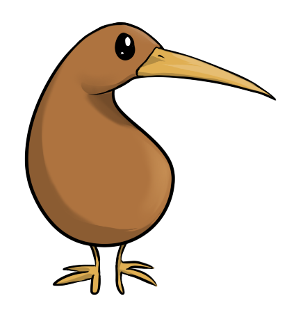 Cartoon Kiwi Bird Png - Cartoon Kiwi Bird Png Hdpng.com 426, Transparent background PNG HD thumbnail