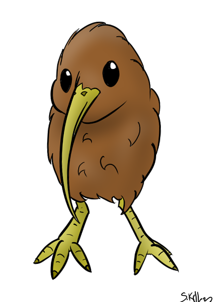 Kiwi Bird Clipart   Google Search - Cartoon Kiwi Bird, Transparent background PNG HD thumbnail