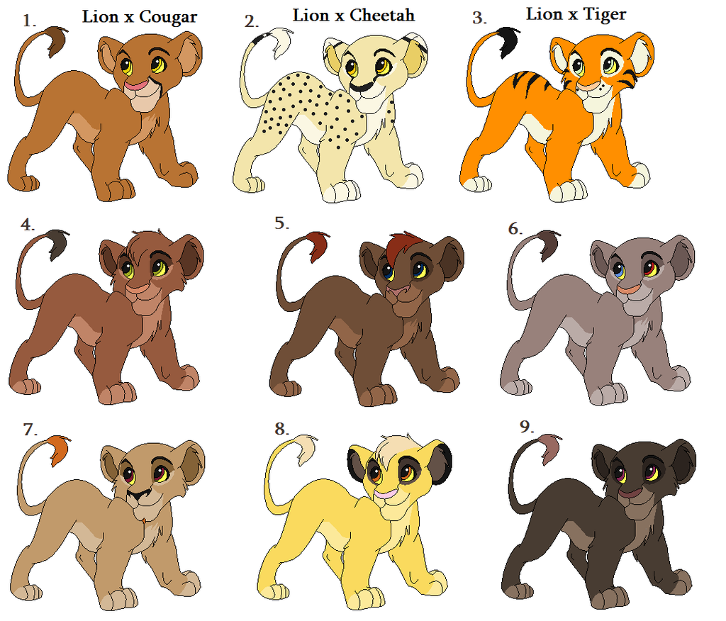 . Hdpng.com Another Lion Cub Sale: All Taken! By Skellyfied - Cartoon Lion Cub, Transparent background PNG HD thumbnail