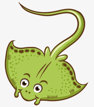 Sea Creatures, Green, Anthropomorphic Cartoon Images, Fish Png Image And Clipart - Cartoon Sea Creatures, Transparent background PNG HD thumbnail