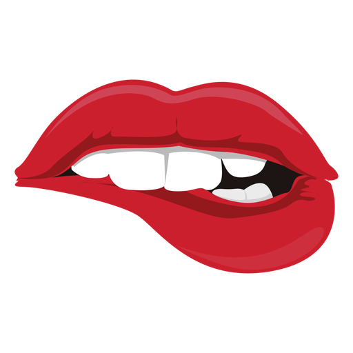 Lips Biting Expression Png - Cartoon Tongue, Transparent background PNG HD thumbnail