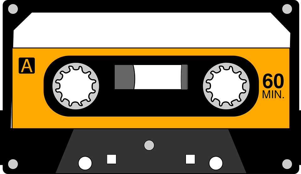 Cassette, Music Format, Recording, Tape - Casette, Transparent background PNG HD thumbnail