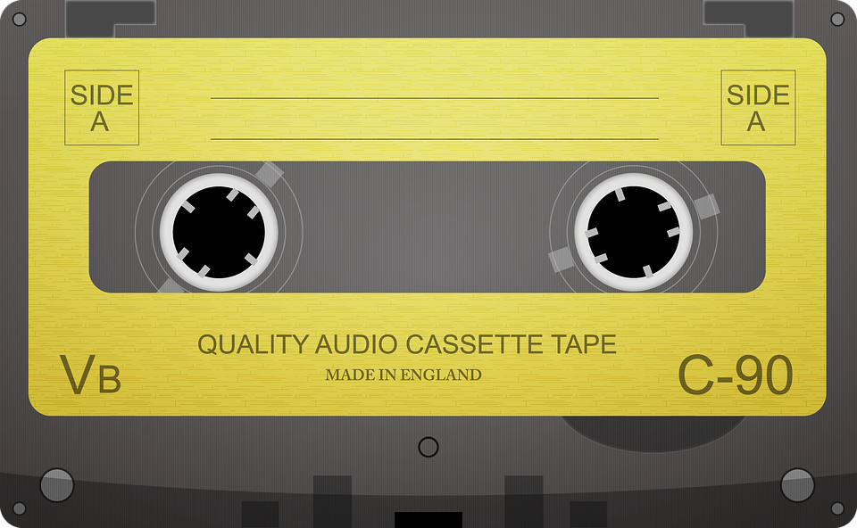 Audio Cassette, Cassette Tape, Audio, Cassette, Music - Cassette, Transparent background PNG HD thumbnail