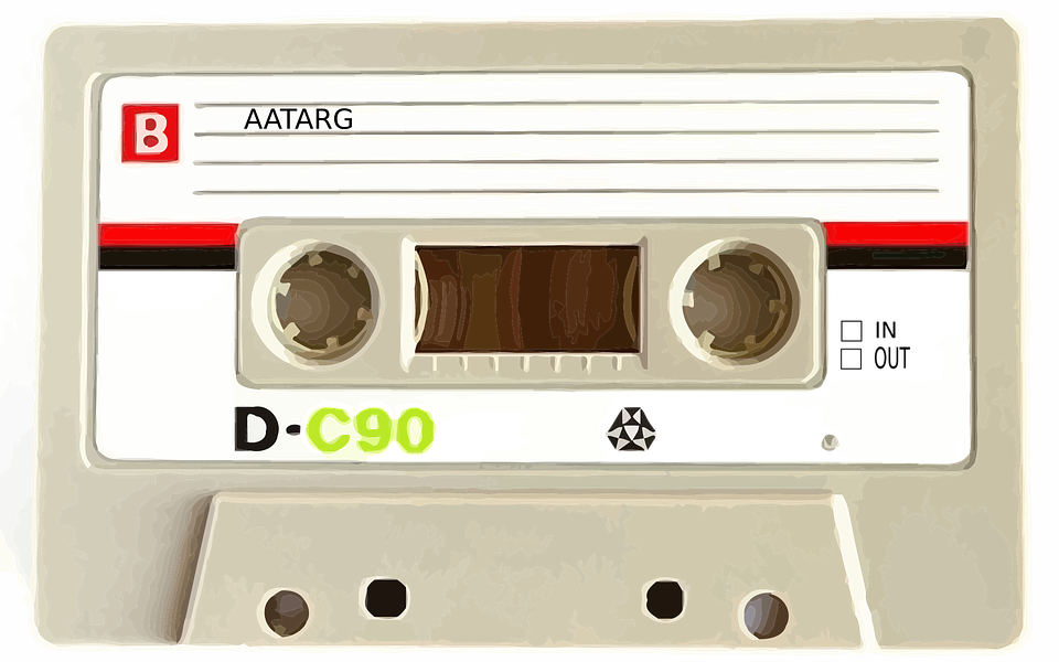 Cassette, Tape, Recorder, Vintage, Old, Music, Audio - Cassette, Transparent background PNG HD thumbnail