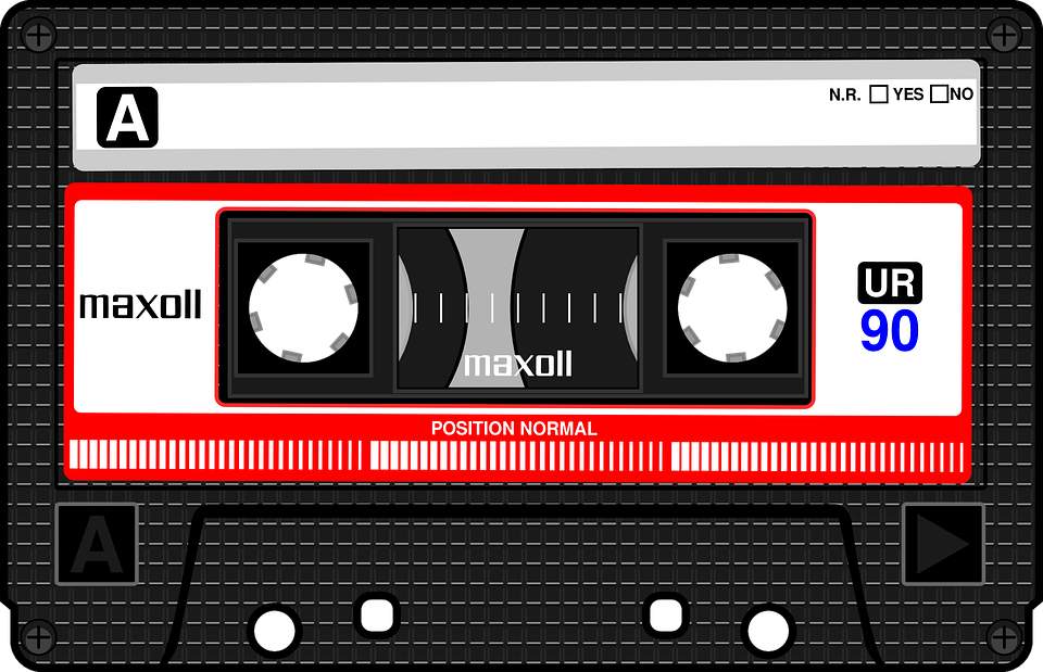 Compact Cassette, Musicassette, Mc, Cassette Tape, Tape - Cassette, Transparent background PNG HD thumbnail