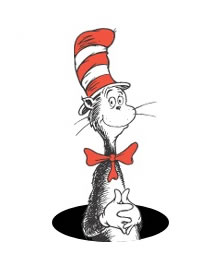 Dr Seuss Hat Image - Cat In The Hat, Transparent background PNG HD thumbnail