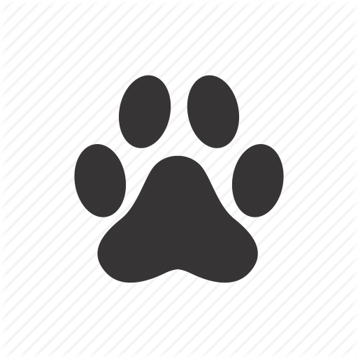 Cat, Foot, Paw, Trace Icon - Cat Paws, Transparent background PNG HD thumbnail