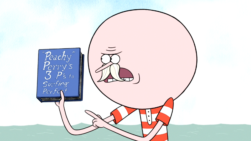 S5E29.035 Peachy Says Anybody Can Catch A Wave With Enough Practice.png - Catch A Wave, Transparent background PNG HD thumbnail
