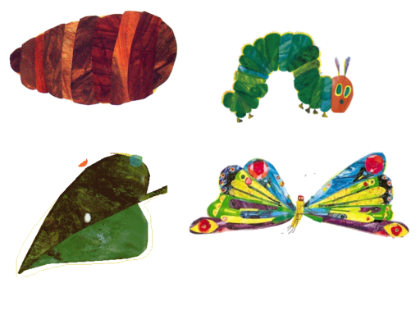 An Eric Carle Version Hdpng.com  - Caterpillar Into Butterfly, Transparent background PNG HD thumbnail