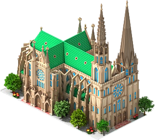 Chartres Cathedral.png - Cathedral, Transparent background PNG HD thumbnail