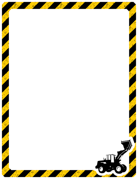 Free Construction Border Templates Including Printable Border Paper And Clip Art Versions. File Formats Include Gif, Jpg, Pdf, And Png. - Caution Tape Border, Transparent background PNG HD thumbnail